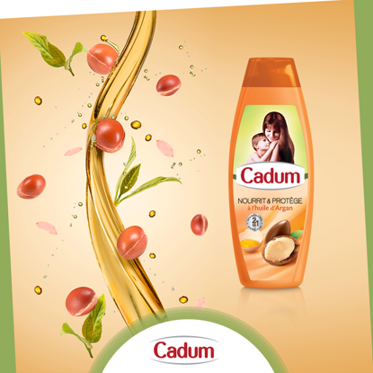 Image sur Cadum argan, 380ml