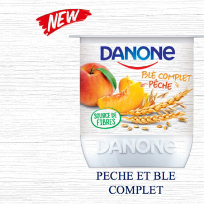 Image sur Danone Blé Complet & pêche